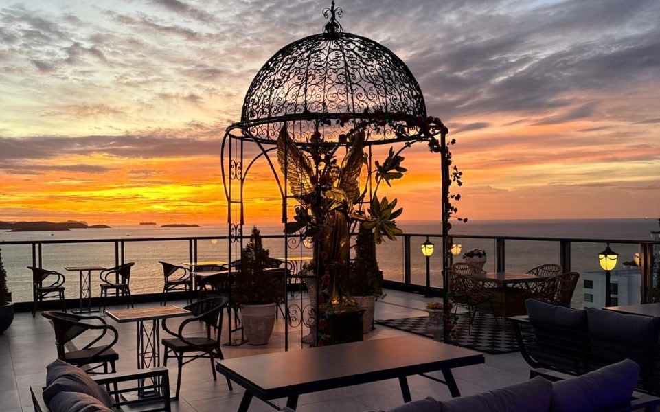 Pool terrace at Elysium Residences Pattaya