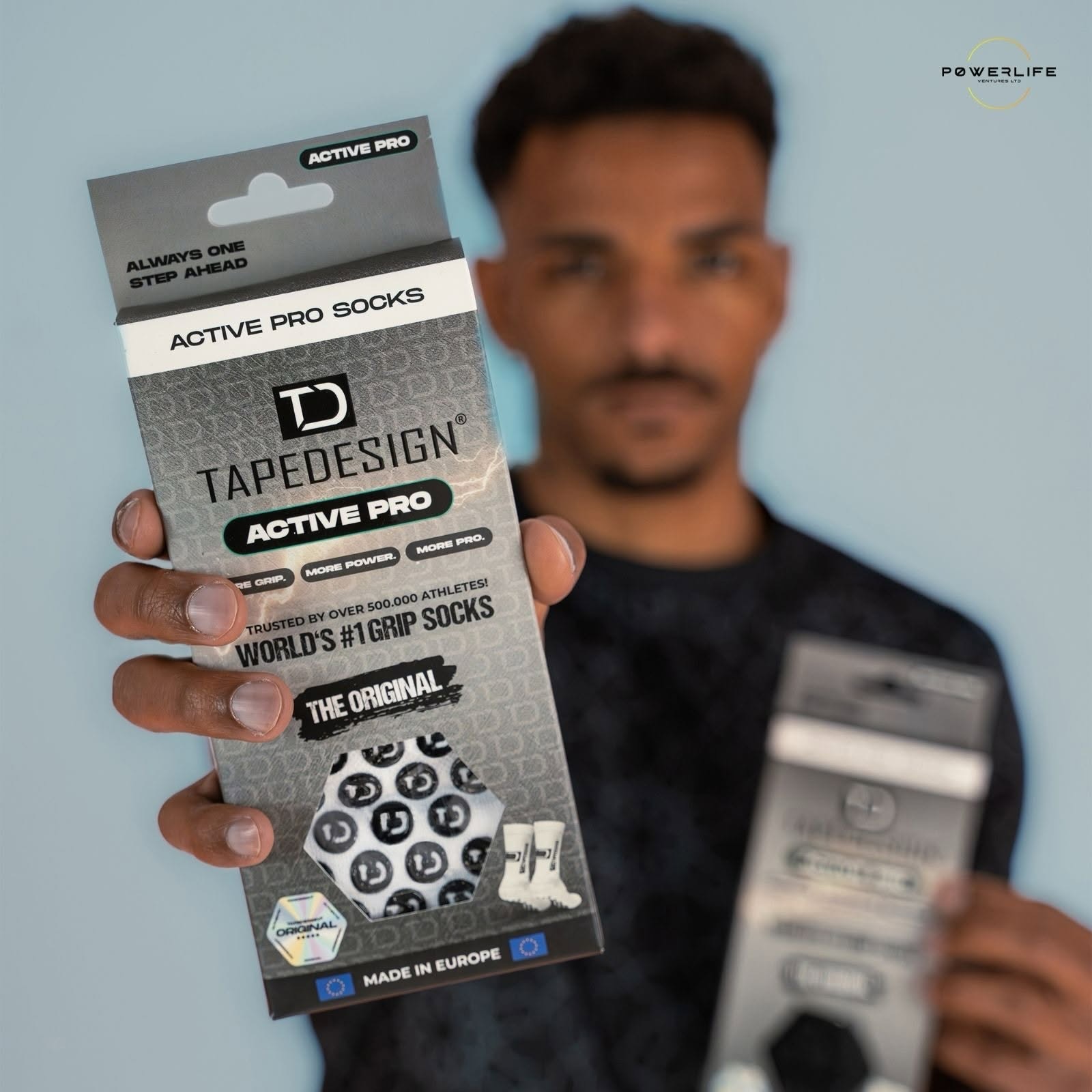 Powerlife active performance socks packaging