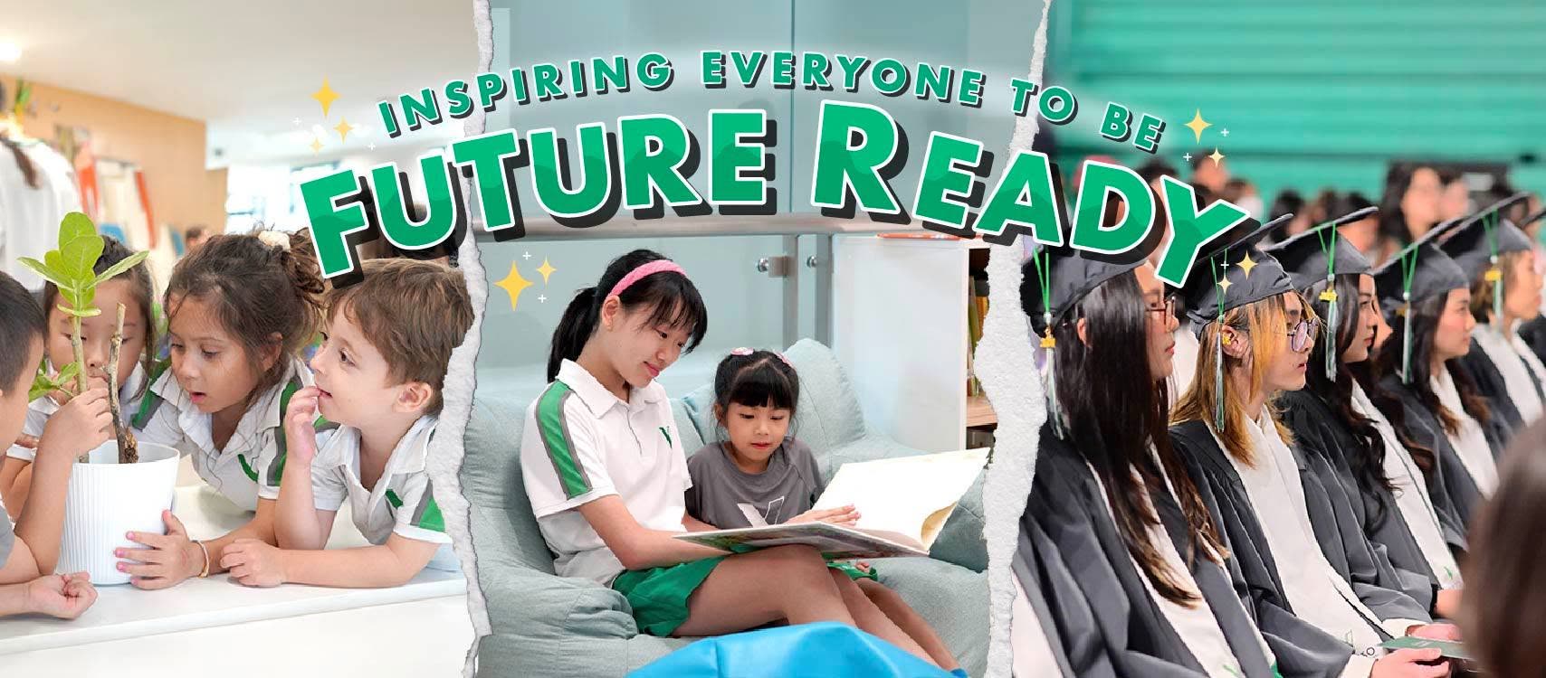 VERSO Future Ready campaign collage of student life