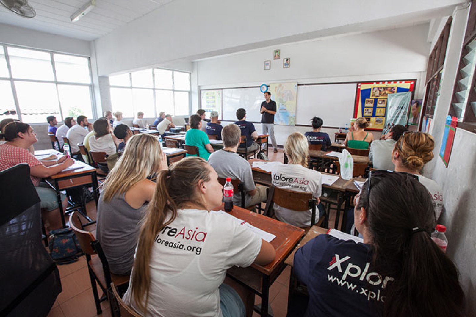 Trainee teachers during an Xplore Asia TESOL course