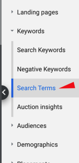 Search Terms