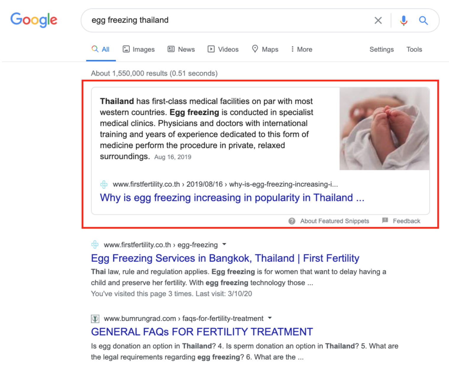 Featured Snippet