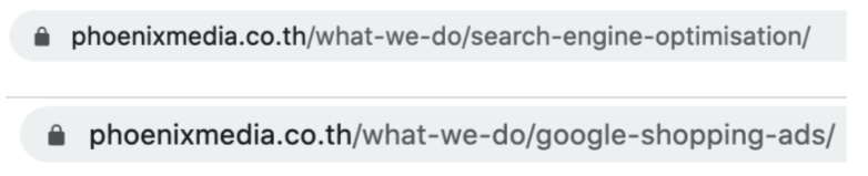 SEO friendly URLs